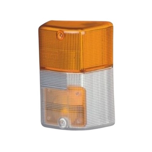 Lente da Lanterna Âmbar Cristal dianteira lado direito Gauer LD622