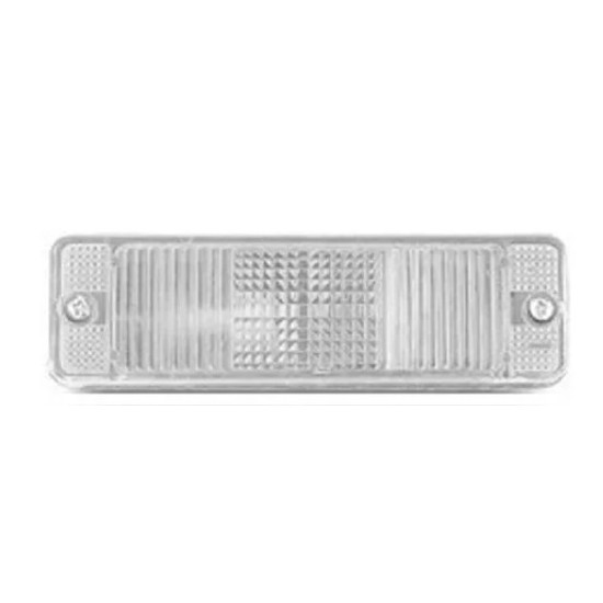 Lente da Lanterna Cristal dianteira LS LS108CR