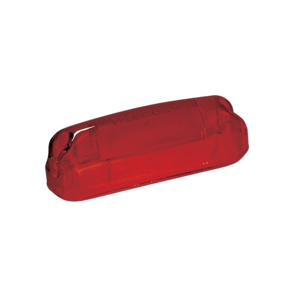 Lente da Lanterna Delimitadora Universal Vermelha Pradolux PL04810003