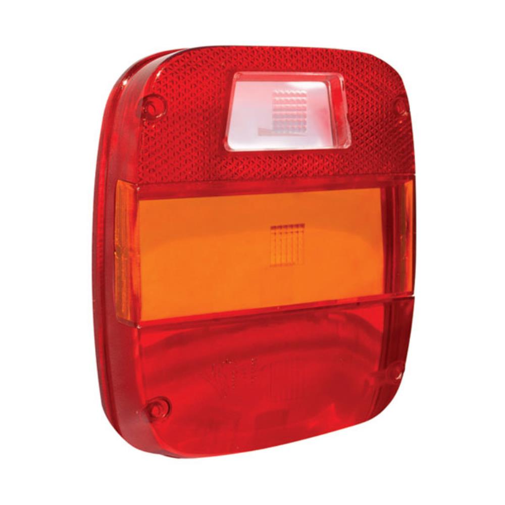 Lente da Lanterna Led Tricolor Lente Lisa traseira Pradolux PL04412309