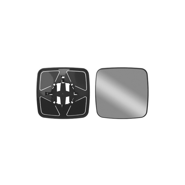 Lente Espelho do Retrovisor com Base Auxiliar Menor Fabbof ER1245A