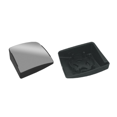 Lente Espelho do Retrovisor com Base Menor lado esquerdo Bepo W919D