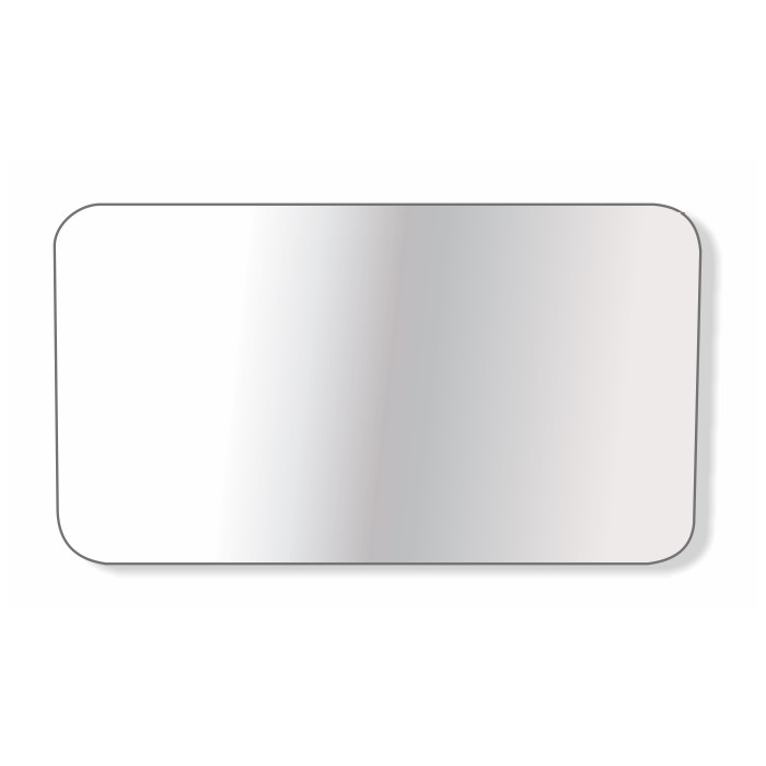 Lente Espelho do Retrovisor com Base Pequeno lado direito Blawer 97106