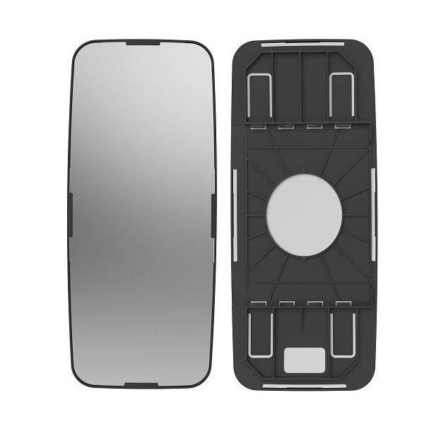 Lente Espelho do Retrovisor Maior sem Desembaçador Bepo D722F