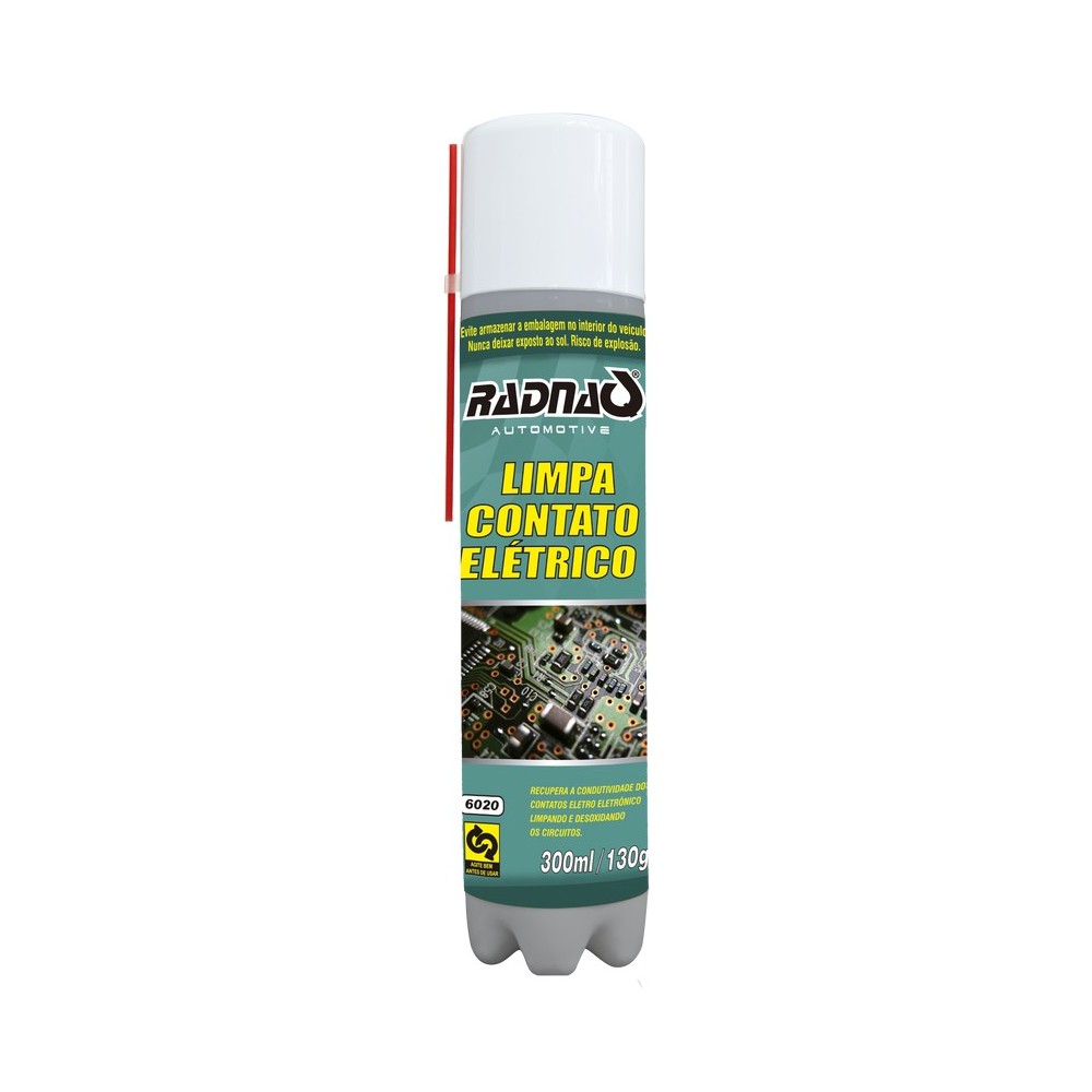 Limpa Contato Elétrico Spray 300ml Radnaq RQ602012S