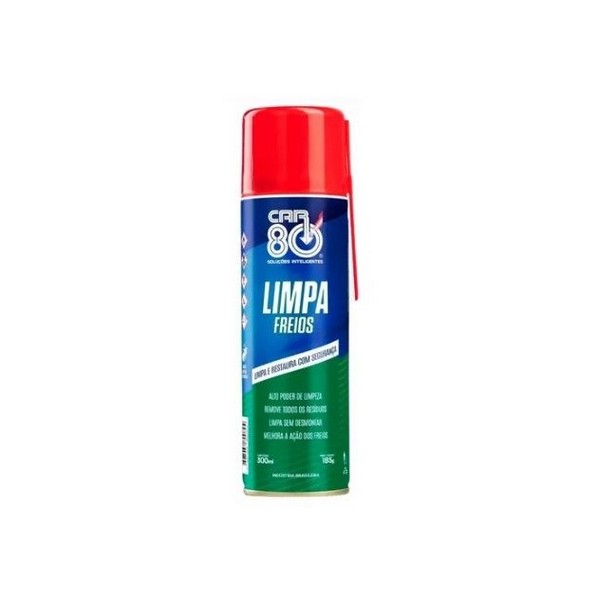 Limpa Freio em Spray 300ml Car80 CAR 80 CAR80LPFREIOS