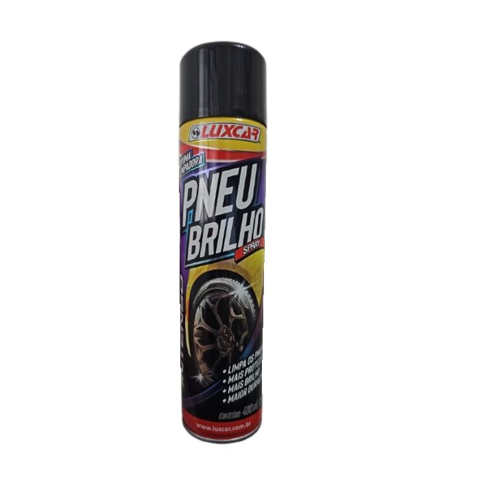 Limpa Pneus Pretinho Aerossol 400ml Luxcar 2566