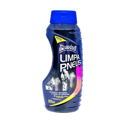 Limpa Pneus Pretinho Base de Glicerina 500ml Perola 070701