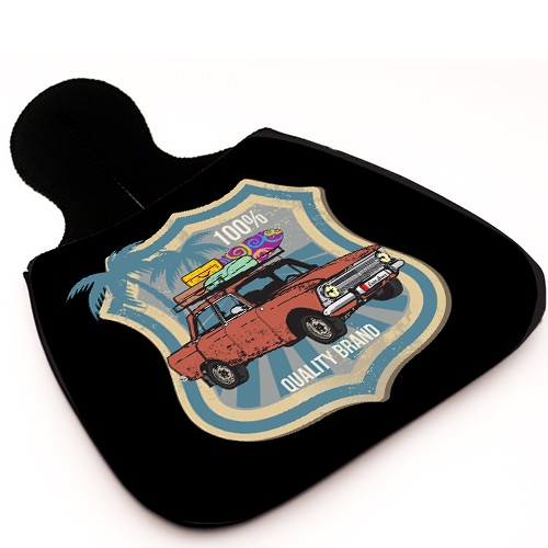 Lixeirinha para Carro em Neoprene Surf P2 Acessórios Automotivos LN44