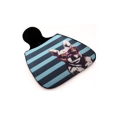 Lixeirinha para Carro Neoprene Bulldog Azul P2 Acessórios Automotivos LN52
