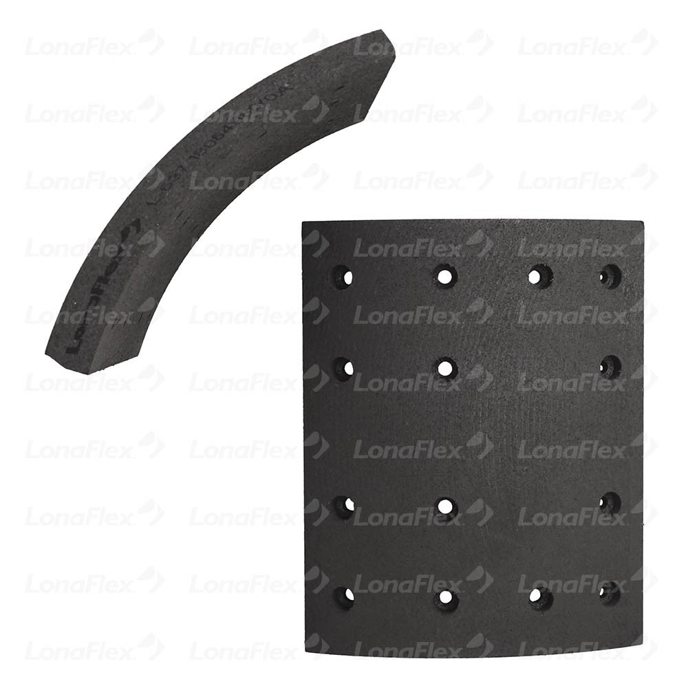 Lona de Freio (1X) traseira Lonaflex L637X