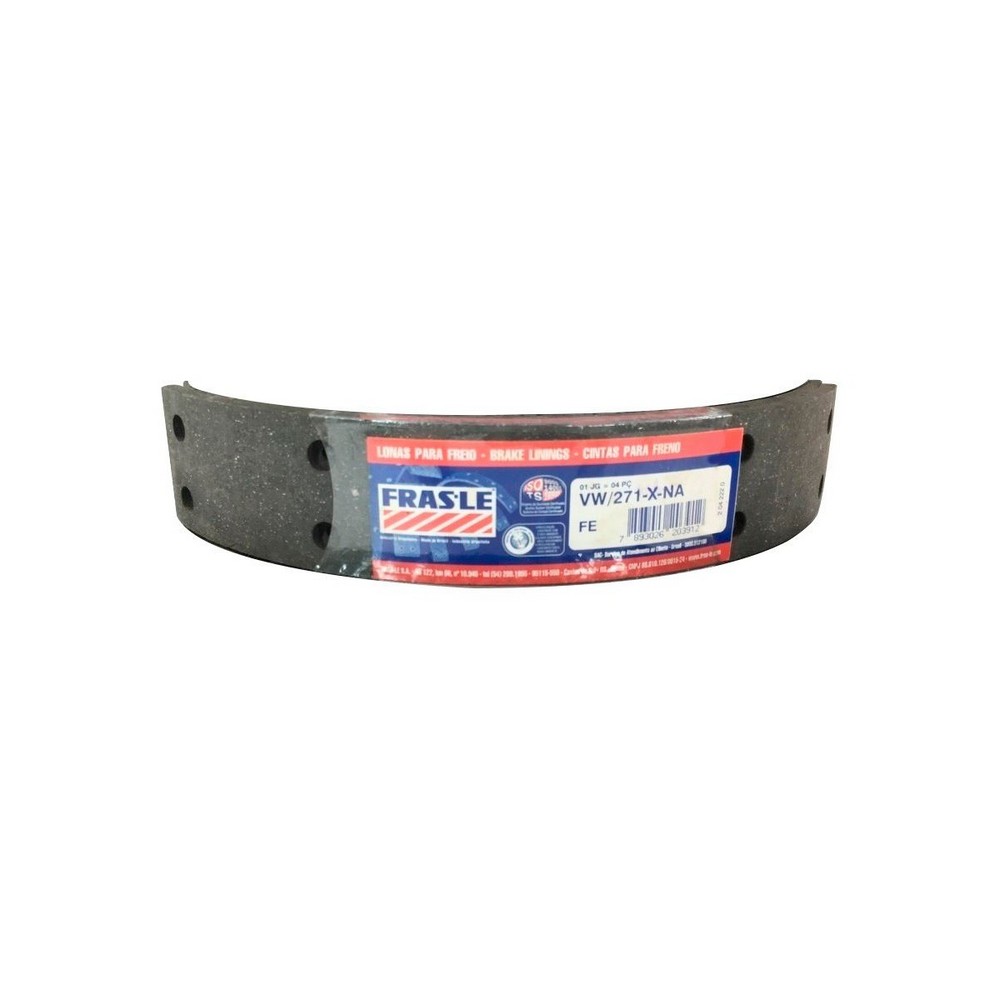 Lona de Freio (1X) traseira Fras-LE VW271X