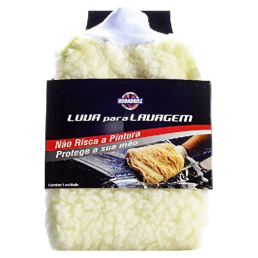 Luva de Pelúcia para Lavagem Rodabrill 11701