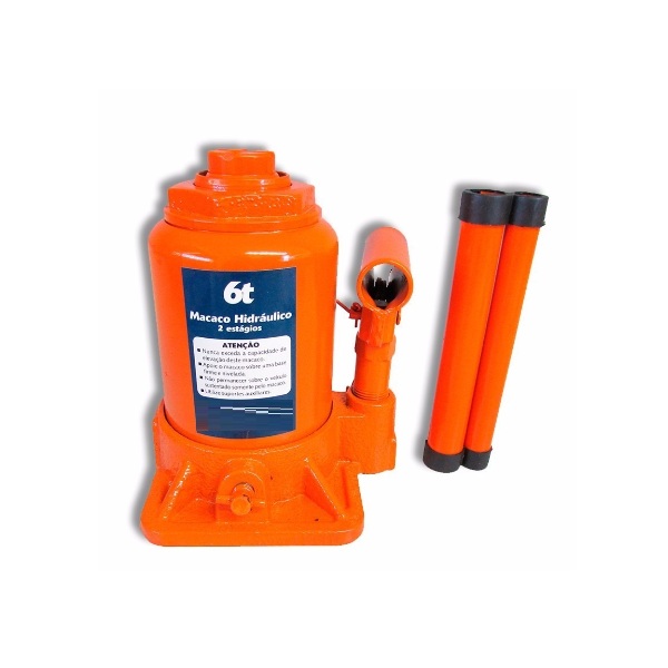 Macaco Hidráulico 6 Toneladas Modelo Garrafa SW SW1103