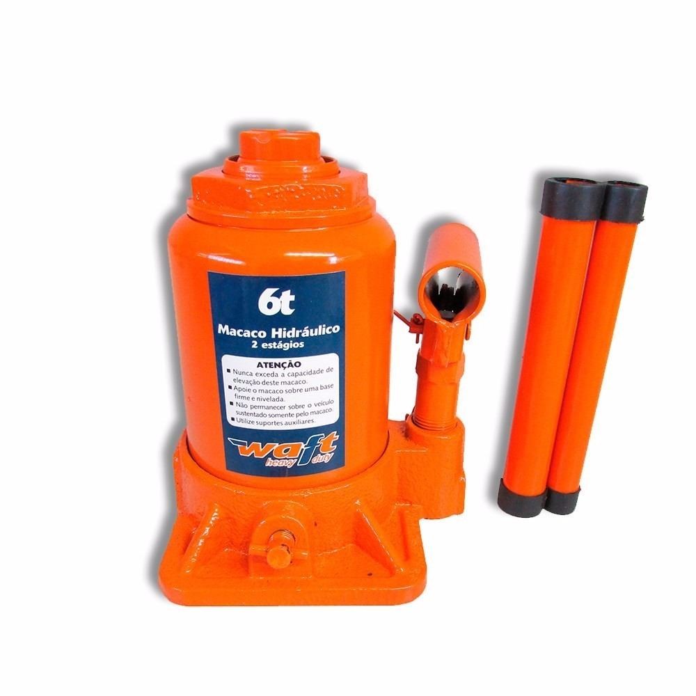 Macaco Hidráulico Universal 6 Toneladas Garrafa Waft 6523