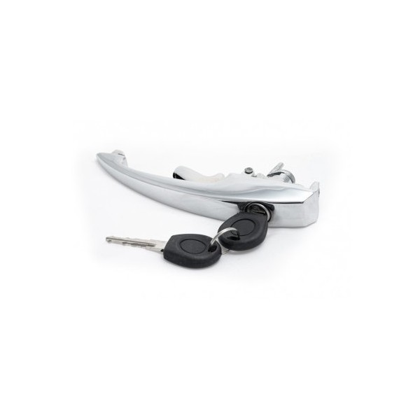Maçaneta Externa com Chave (Cromada) Disk BOR F086420215