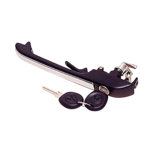 Maçaneta Externa da Porta com Chave Inox dianteira lado direito NEW KAR 341036