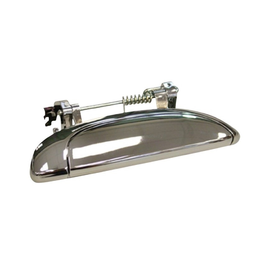Maçaneta Externa Porta e Cromada sem Chave lado esquerdo dianteira traseira NEW KAR 340745