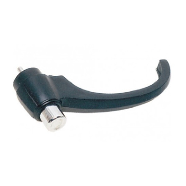Maçaneta Externa Preta sem Chave Disk BOR F102540240