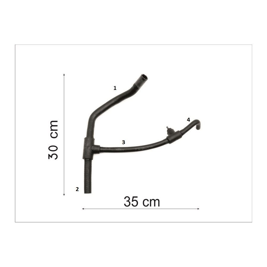 Mangueira de Envio a Válvula Termostática Cauplas 8128