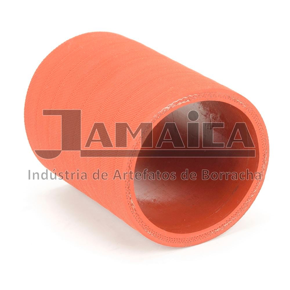 Mangueira de Ligação da Turbina ao Intercooler Vermelha Jamaica TR3226