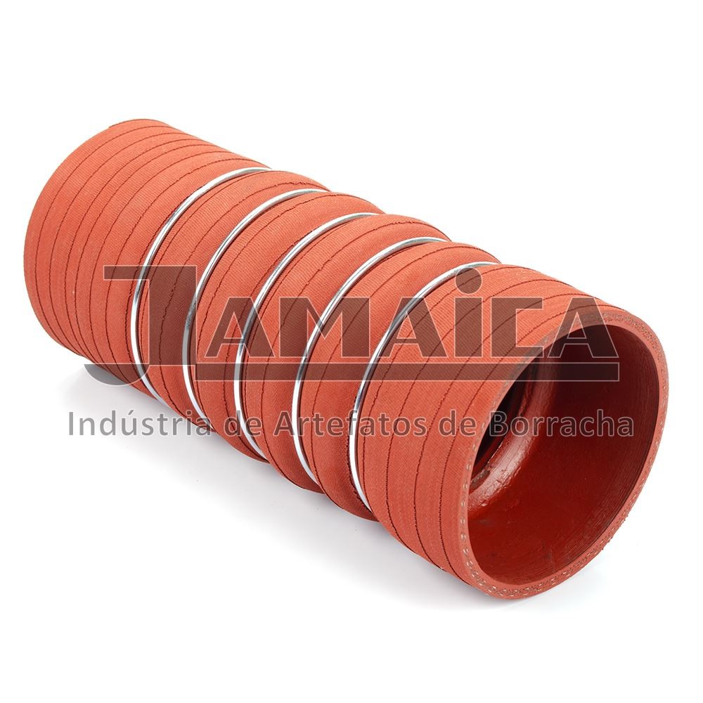 Mangueira do Intercooler para Tubo Refrigerador Borracha Vermelha Jamaica FX9083