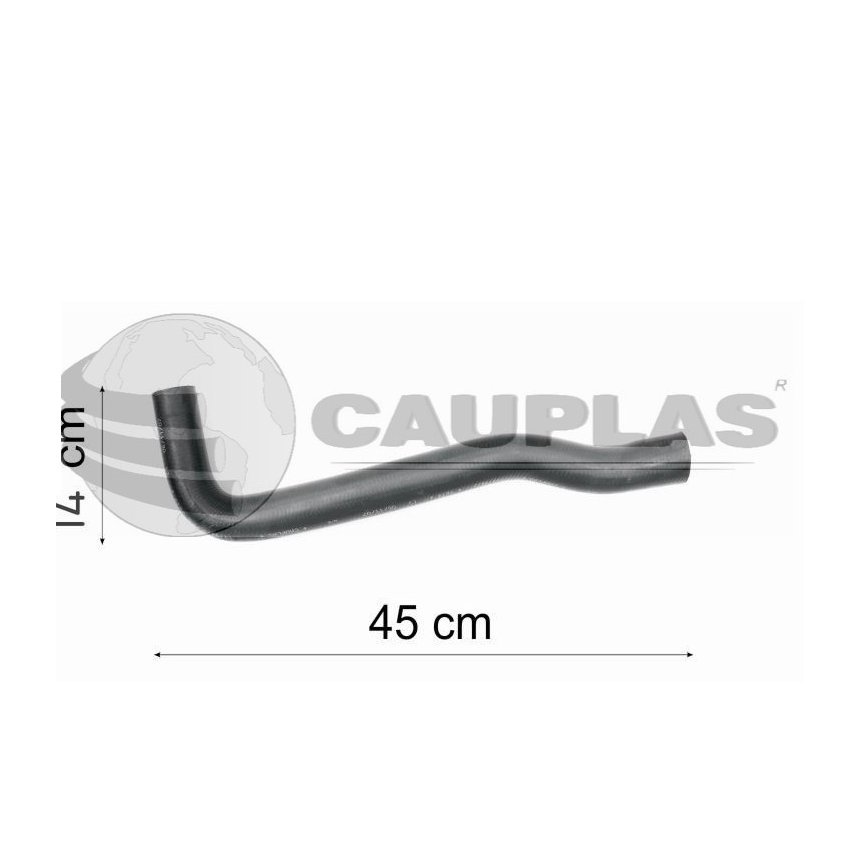 Mangueira do Radiador inferior Cauplas 9619