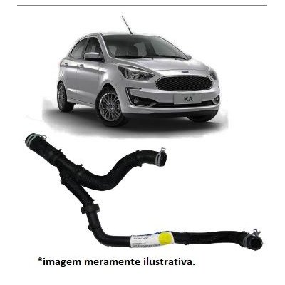 Mangueira do Radiador superior Ford J7BZ8260D