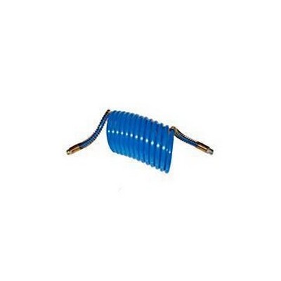 Mangueira Espiral 4.5M 16mm Flexível com Nylon Rosca Fina Azul Rochepecas 3864308657