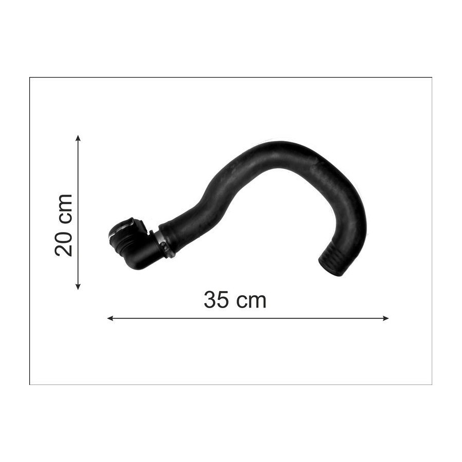 Mangueira Radiador inferior Cauplas 8620