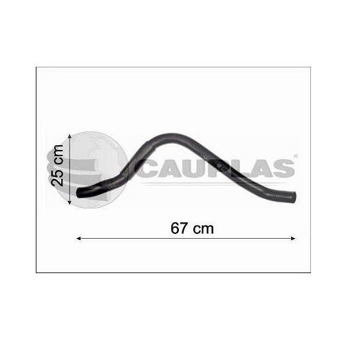 Mangueira Radiador inferior Cauplas 3403