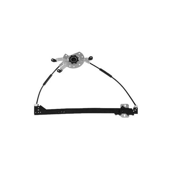 Máquina do Vidro Elétrico 2 Portas sem Motor Fixação Mabuchi lado esquerdo Universal Automotive 660871