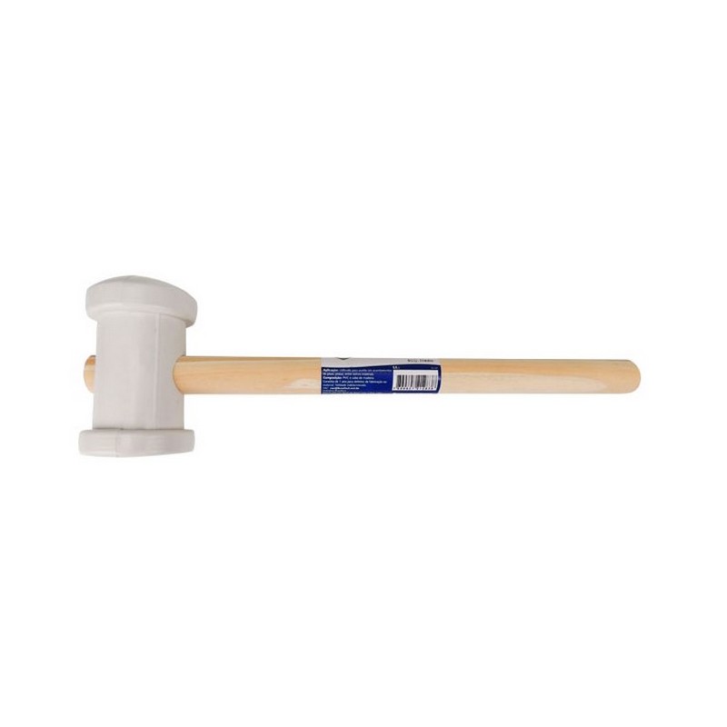 Martelo de Borracha Pequeno (Branco) Brasfort 7875