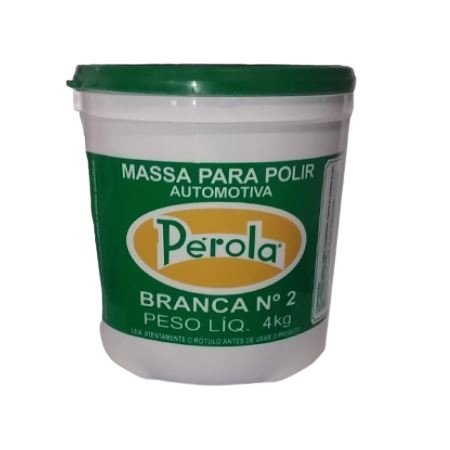 Massa para Polir Base Solvente N° 2,4Kg Perola 040503