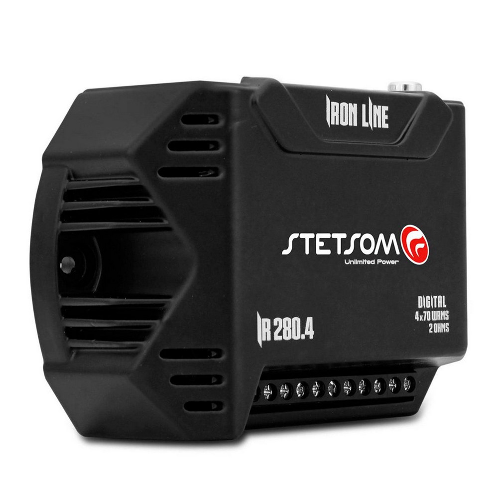 Módulo de Som 4 Canais Mono e Estéreo 4X70W Stetsom 203500