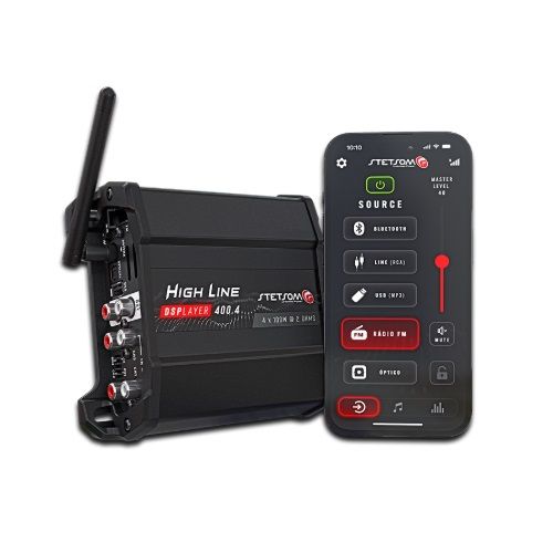 Módulo de Som Mono e Estéreo 4X100W Stetsom 207280