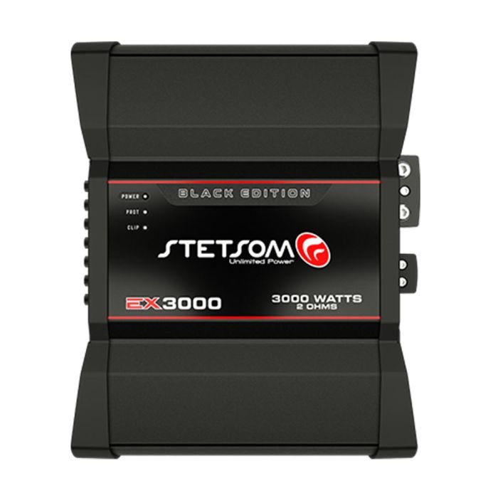 Módulo de Som Mono Ex3000 Black 1x3000w 2 Ohms Stetsom 205620