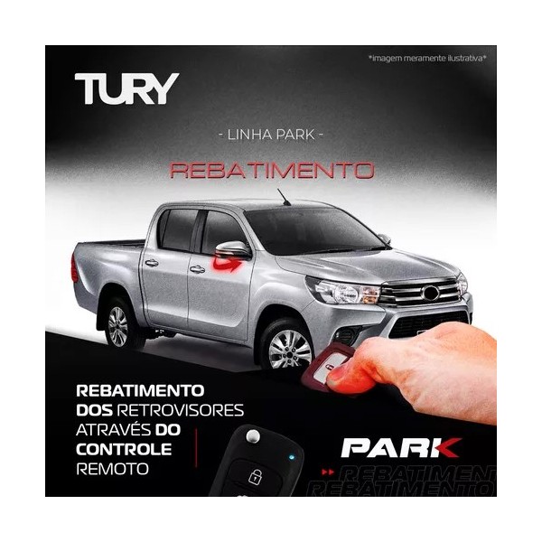 Módulo Rebatimento do Retrovisor Elétrico Tury Acessorios PARK3124DF, foto 2