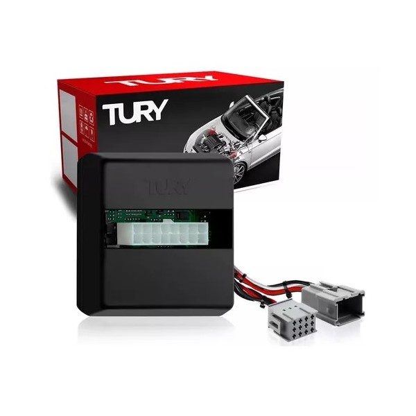 Módulo Subida do Vidro Elétrico e Módulo Rebatimento do Retrovisor Tury Acessorios PARK421CL
