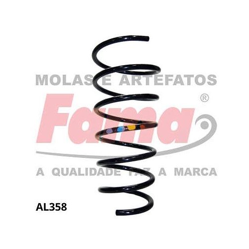 Mola de Suspensão dianteira Fama AL358
