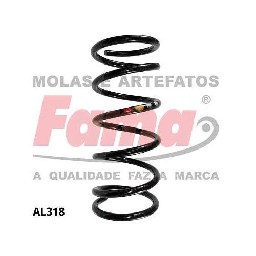 Mola de Suspensão dianteira Fama AL318