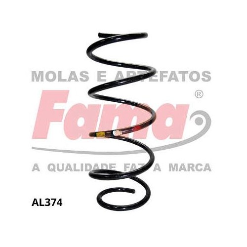 Mola de Suspensão dianteira Fama AL374
