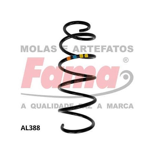 Mola de Suspensão dianteira Fama AL388