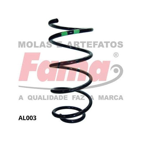 Mola de Suspensão dianteira Fama AL003
