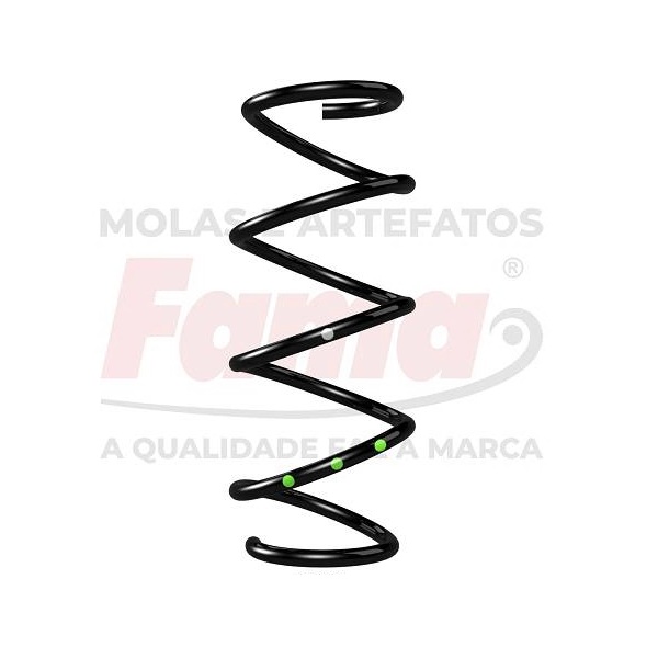 Mola de Suspensão dianteira Fama AL772R
