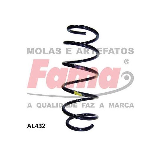 Mola de Suspensão dianteira lado direito Fama AL432