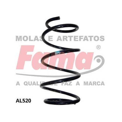Mola de Suspensão dianteira Fama AL520