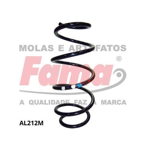 Mola de Suspensão dianteira Fama AL212M