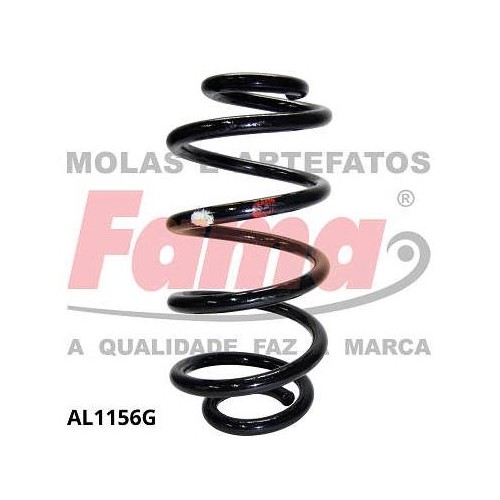 Mola de Suspensão traseira Fama AL1156G