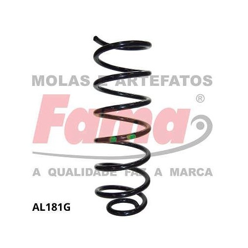 Mola de Suspensão traseira Fama AL181G
